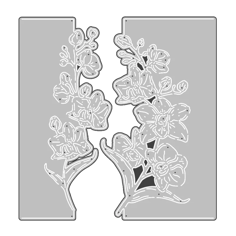 Металлические режущие штампы и Скрапбукинг для изготовления бумаги цветочное