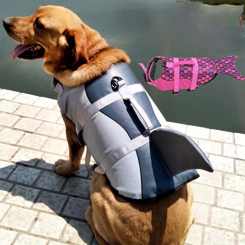 

Dog Clothes Ropa Para Perro Grande Dog Vest Gilet De Sauvetage Chien Dog Swimming Vest Safety Clothing Arnes Perro Roupa Pet