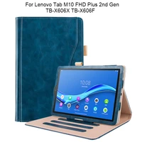 funda for lenovo tab m10 fhd plus tb x606x tb x606f 10 3 pu leather case cover for lenovo tab m10 plus smart funda capagifts