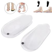 1 pair o leg correction insole fallen arch support soft elastic shoes sole insoles new corrective therapy s children l adult