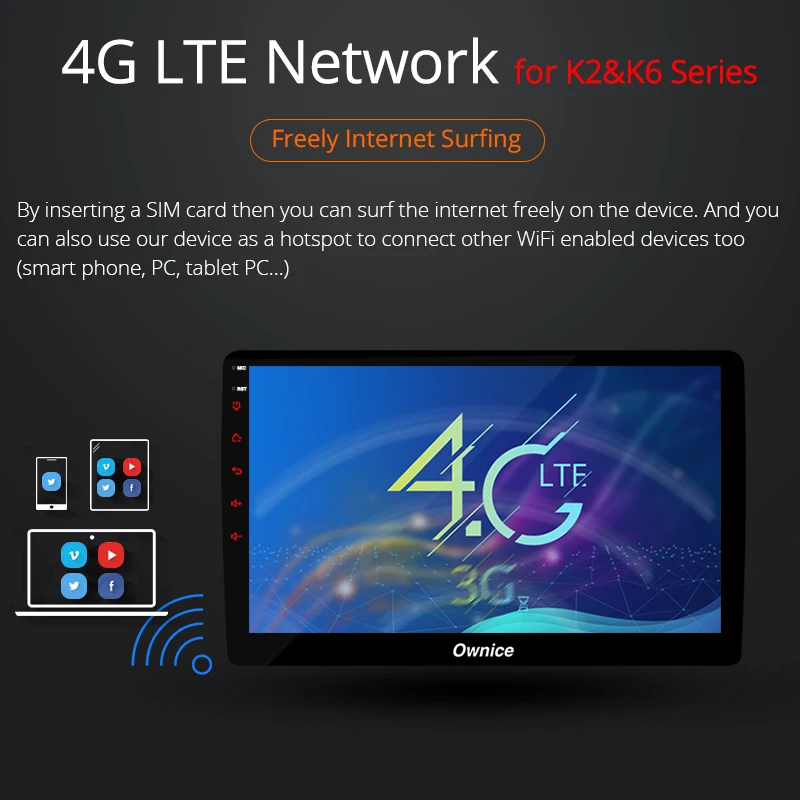 Автомобильный мультимедийный DVD плеер Ownice Android 10 4 Гб ОЗУ 64 ПЗУ 8 ядер carplay 4G DSP SPDIF GPS