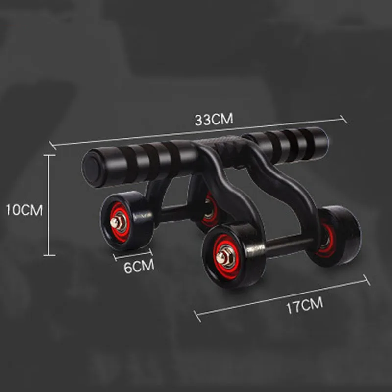 

Bearing Four-wheel Abdomen Wheel Exercise Fitness Equipment Unisex Sports Wheel Abdomen Wheel Abdomen Kneeling Pad SW