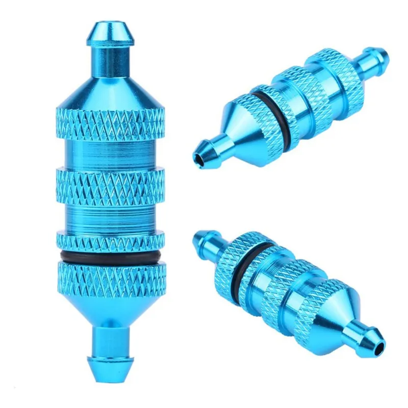 2pcs Aluminum Oil Nitro Fuel Filter Alloy For 1/8 1/10 Scale RC Model Car Upgrade Parts & Accs Toys | Игрушки и хобби