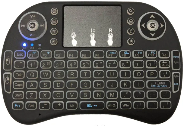 Новинка 2014 Air Mouse 92 клавиши Мини Портативный 2 4 ГГц английская раскладка
