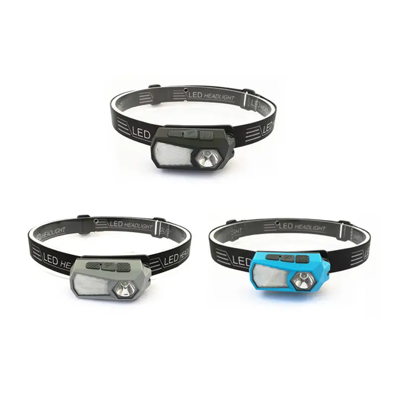 Мини 5 Вт светодиодный головной светильник лампа вращается на 360 градусов датчик