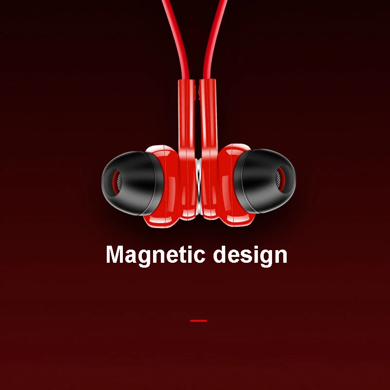 Bluetooth V4.2 спортивные Hi-Fi наушники беспроводная гарнитура с микрофоном магнитные