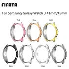 FIFATA для Samsung Galaxy Watch 3 41 мм45 мм Смарт-часы ТПУ покрытие силиконовый защитный чехол для Samsung Galaxy Watch 3 Чехол