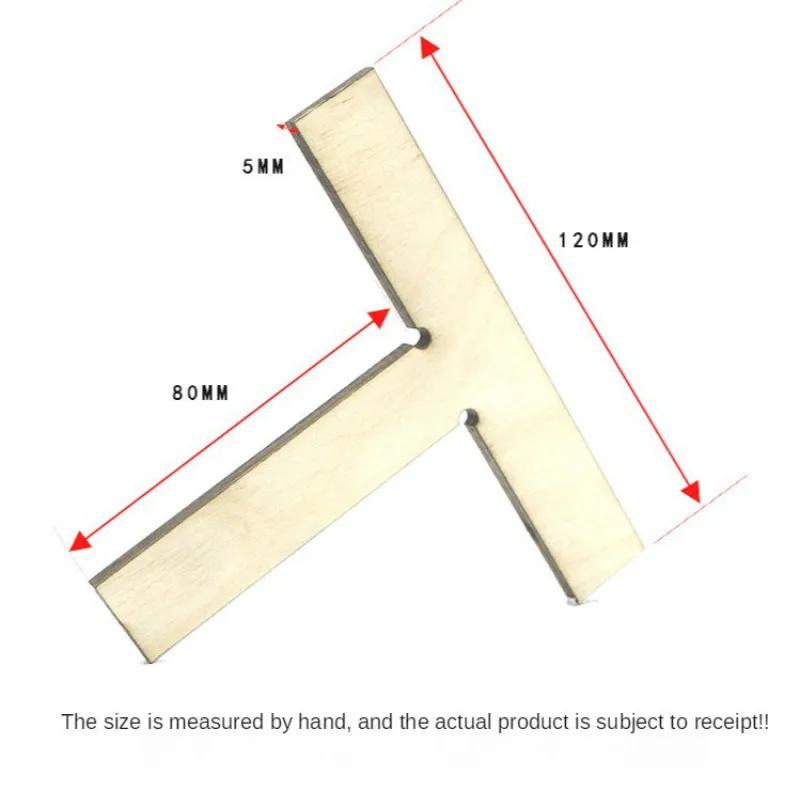 T-type Wooden Stamp Gauge Tools for Jinshi Seal Cutting Used to fix the Impression Stone Book Corner Protector New fixing tools |
