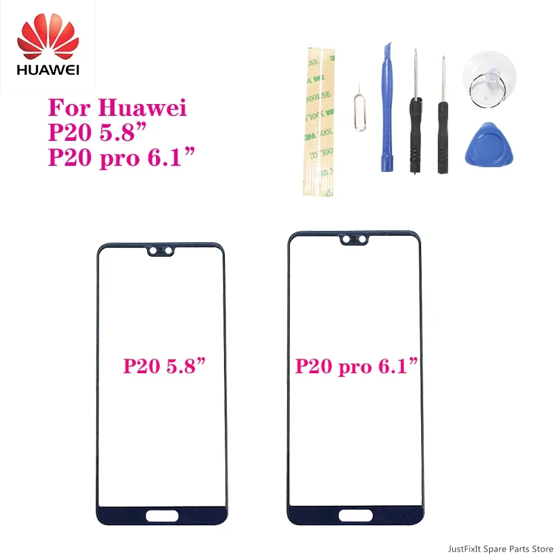 Сенсорный экран стекло для Huawei P20 P20Pro ЖК дисплей Панель передняя внешняя