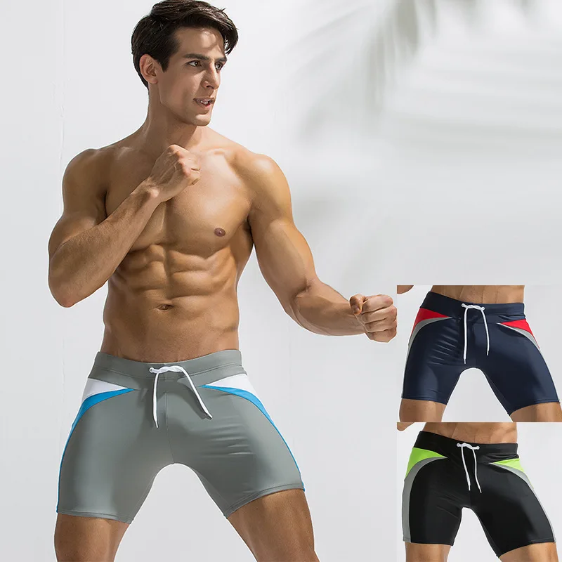 SABOLAY Новые Летние плавки Мужской купальный костюм мужские быстросохнущие