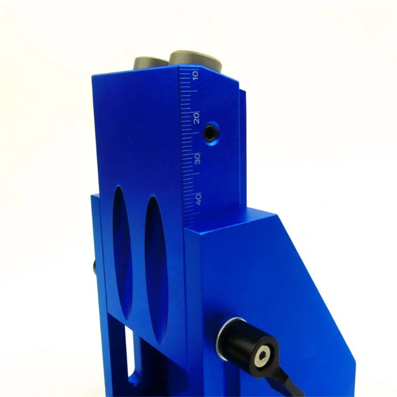 Карманный Набор для зажима отверстий мини направляющая дрели с шаговым сверлом 9