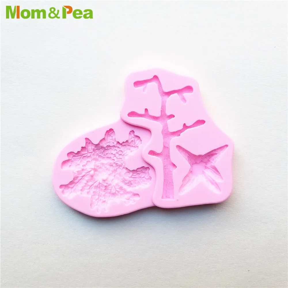 

MPA2434 Tree Shaped Silicone Mold Gum Paste Chocolate Ornamental Fondant Mould Cake Decoration Tools
