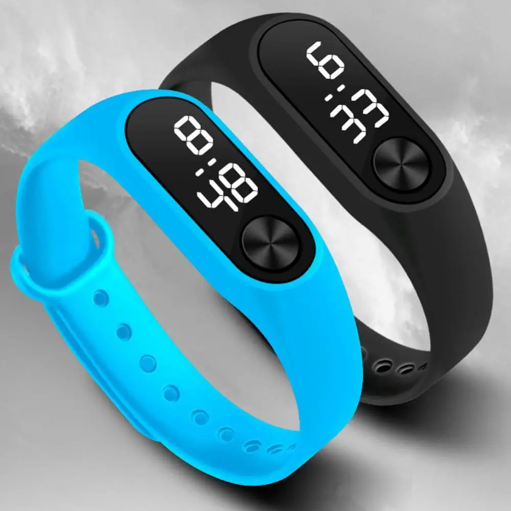 

Sports Watches for Women Men Kids Fashion Electronic Silicone Bracelets Wrist Watch Child Digital Hours Outdoor Waterproof Clock