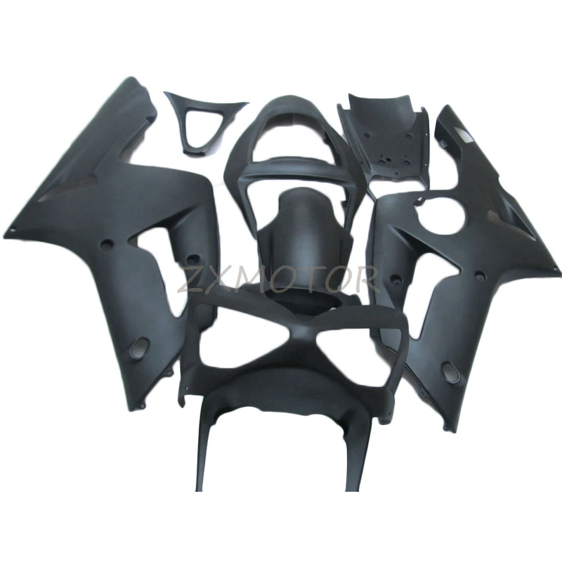 

Complete Motorcycle Fairings Set For 2003 2004 Kawasaki ZX6R Custom Matte Black fairing ZX6R 03 04 Injection Kits JK03