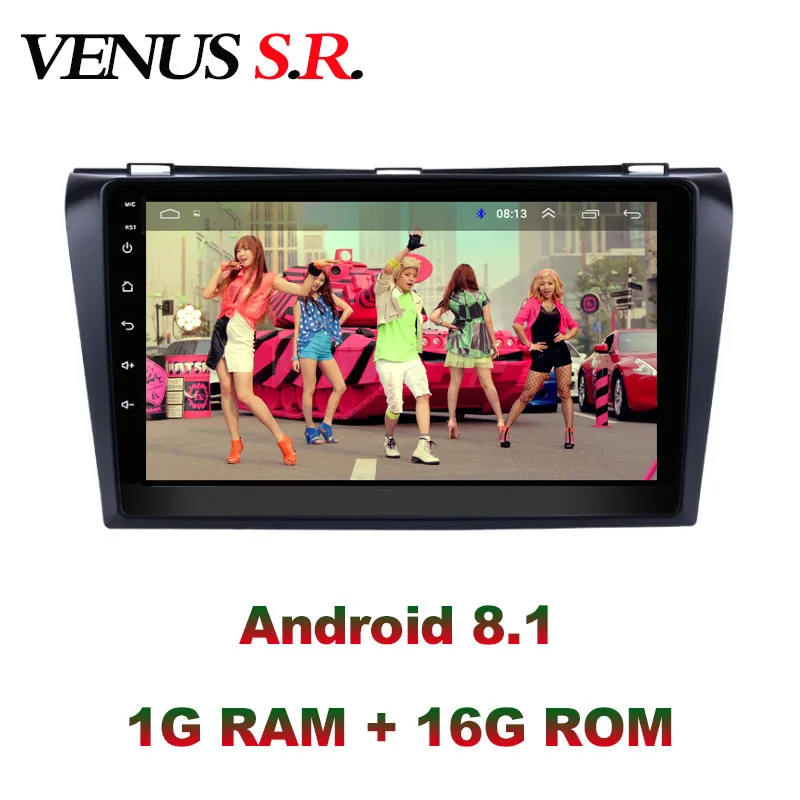 VenusSR Android 8 1 2.5D автомобильный dvd для Mazda 3 Радио 2004 2013 Мультимедиа GPS Стерео gps