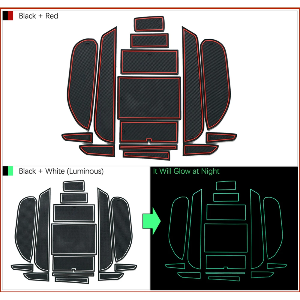 Противоскользящий коврик для ворот Honda Civic 2006 2011 8 го поколения резиновые