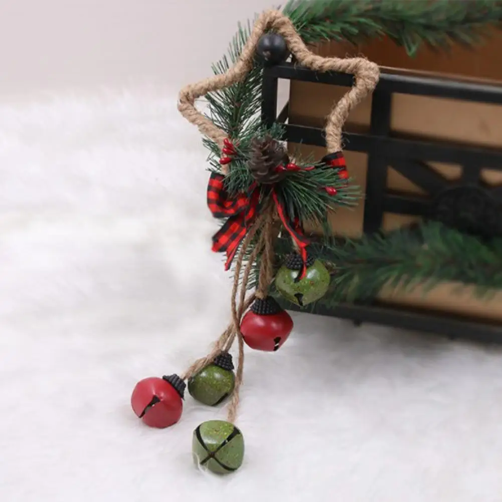 Декор для рождественских колокольчиков подвесной креативный ржавый старый