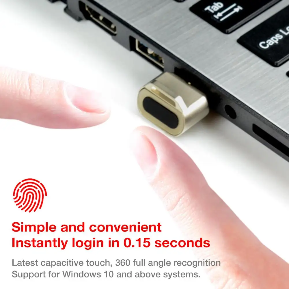 Usb-считыватель отпечатков пальцев логин пароль идентификация разблокировка мини