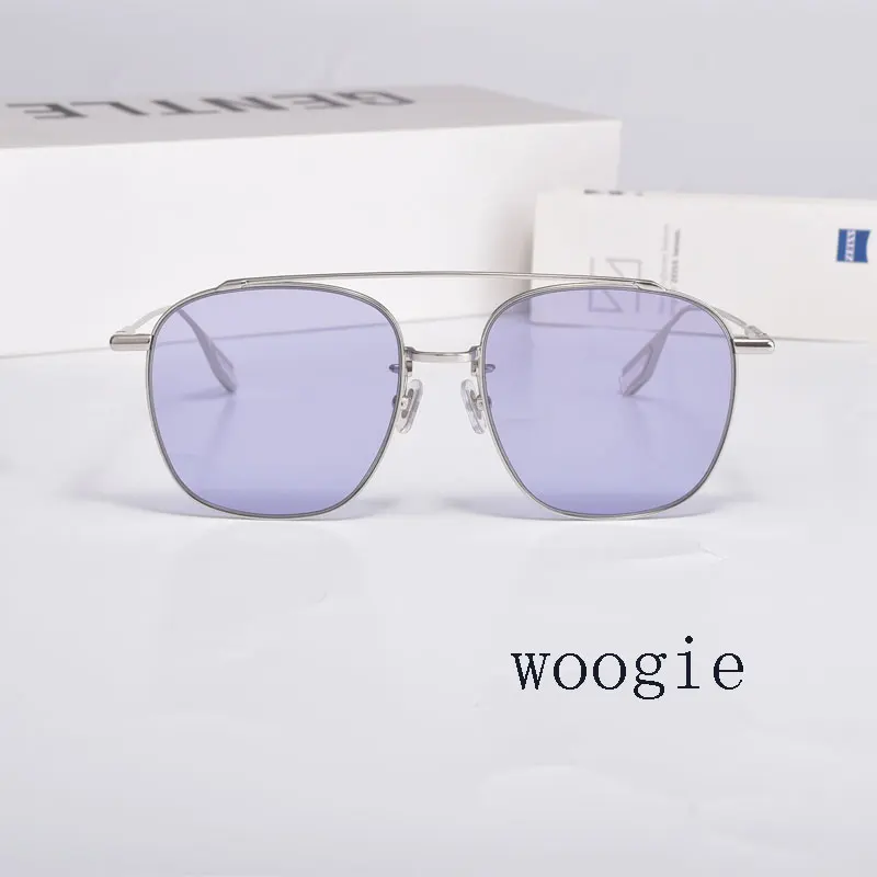 Модный Элегантный фирменный дизайн Woogie солнцезащитные очки пилота сплав ночного