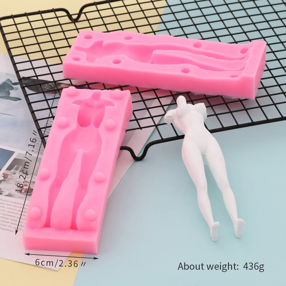 Кукла средства ухода за кожей 3D силиконовая форма для фонданов, шоколада для декорирования торта глины пресс-форма для мужские и женские DIY Инструменты для выпечки для свадьбы