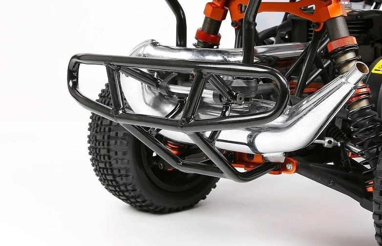Metal Rear Bumper Fit for 1/5 HPI ROVAN ROFUN KM GTB TS BAJA 5B 5T 5SC Rc Car Parts | Игрушки и хобби