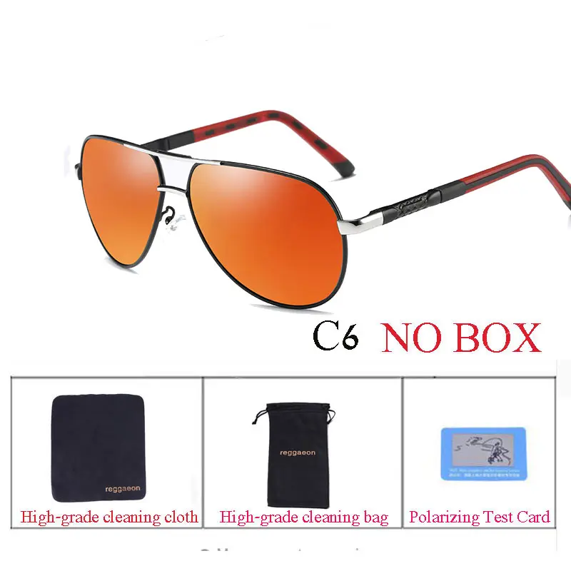 Мужские поляризационные солнцезащитные очки | Оптический брендовый дизайн модных очков Рыбалка Путешествие (с оправой 8725) on.