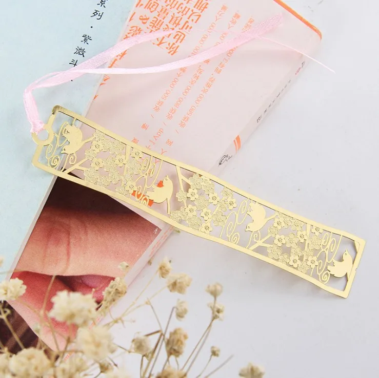 Гравированные металлические закладки с Сакурой цветы вишни Фудзи классический