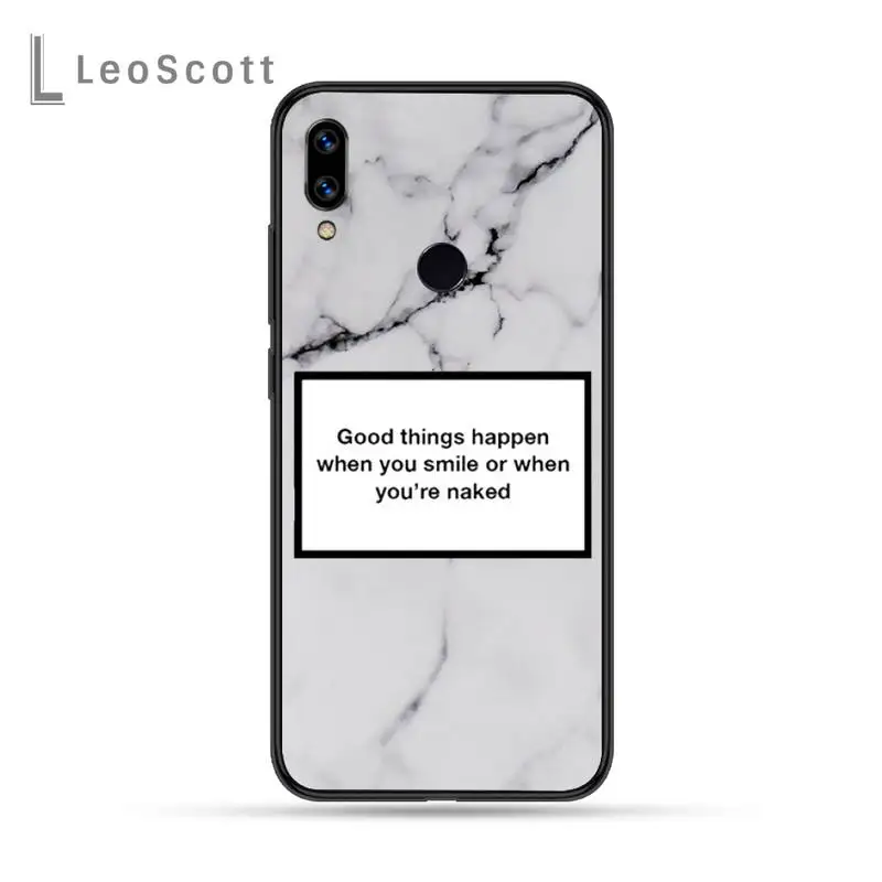 

marble0 Phone Case For Xiaomi Redmi Note 4 4x 5 6 7 8 pro S2 PLUS 6A PRO