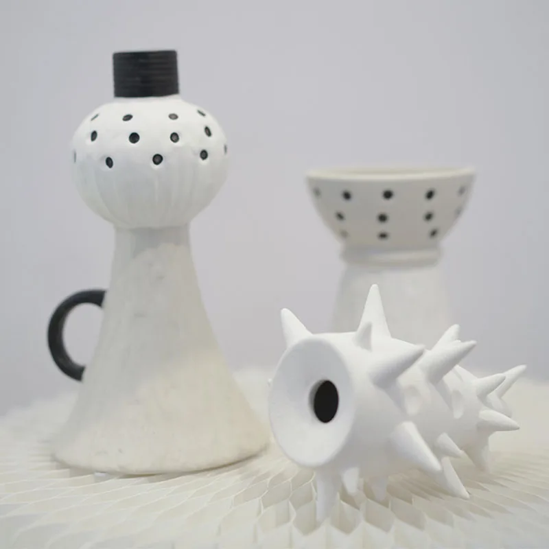 

Скандинавский абстрактный рог, художественная ваза с колокольчиком, керамическая ваза для цветов, гидропонное устройство, настольный Евро...