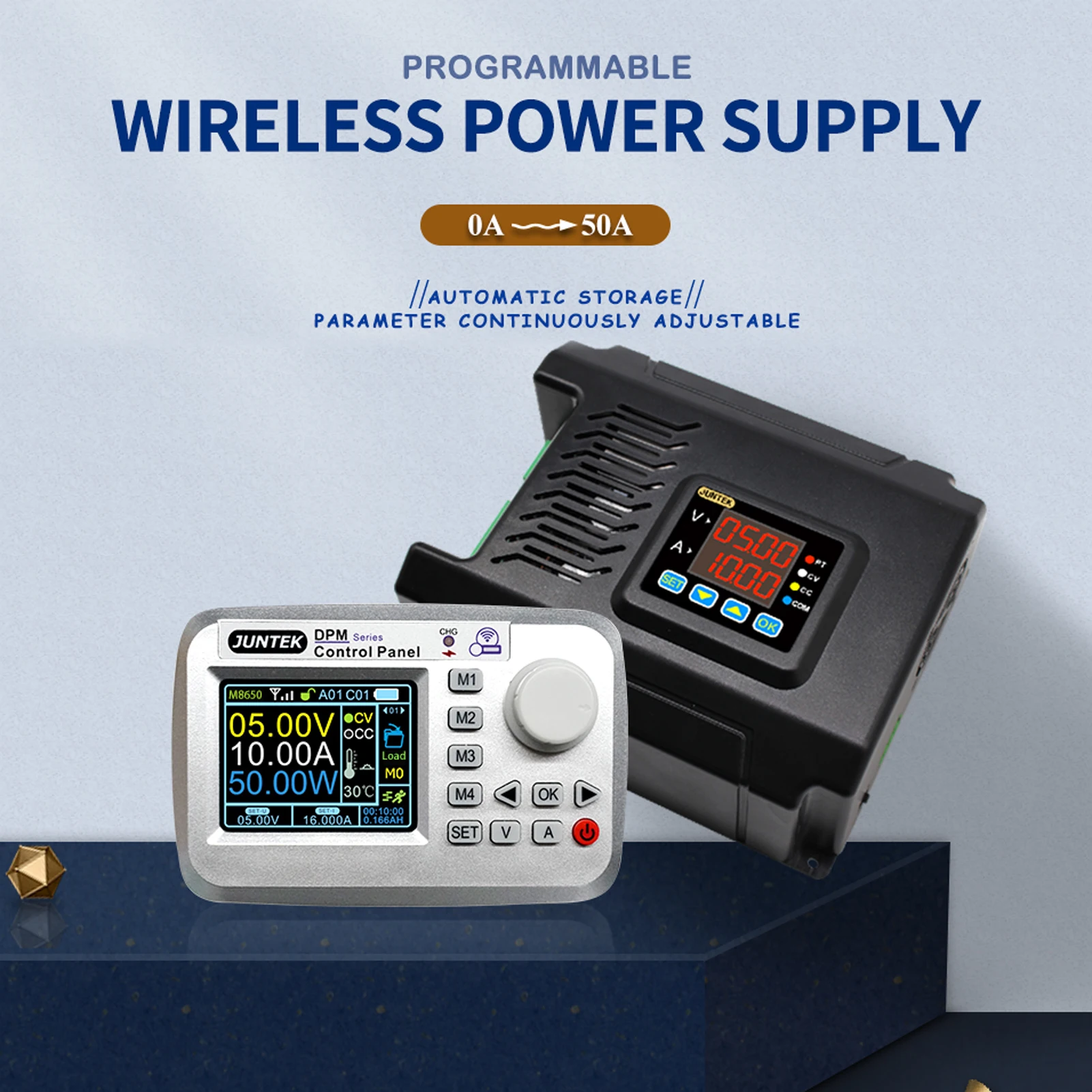 DPM8650 485RF ЖК дисплей Экран 60V Дистанционное Управление вольтметр Питание