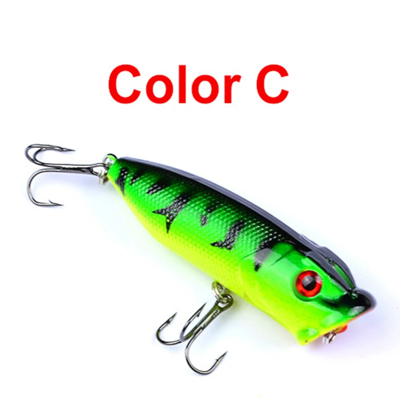 5 шт./лот Поппер рыболовная приманка 7 3 см плавающая искусственная поппер Pesca карп