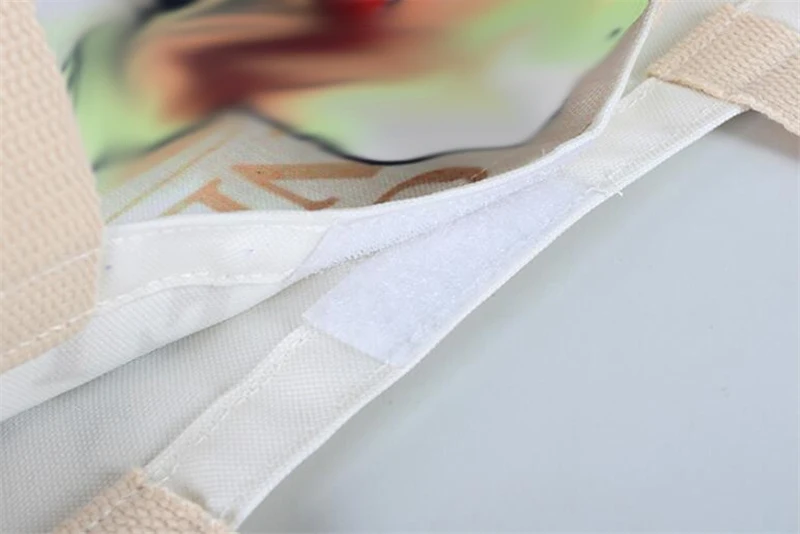 1 шт. Холщовая Сумка для покупок с принтом |