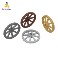 buildmoc 4489 wagon wheel ldd 4489 for building blocks parts diy construction classic brand gift toys