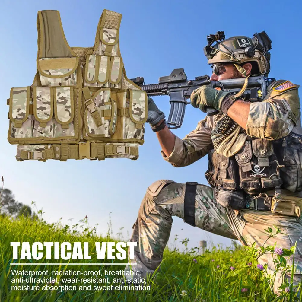 

Водонепроницаемый боевой жилет для военных игр, модный уличный защитный штурмовой жилет для охоты, незаменимые товары для активного отдыха