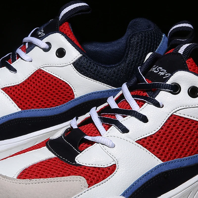 Модная разноцветная пара кроссовок для бега уличная дышащая Спортивная обувь из