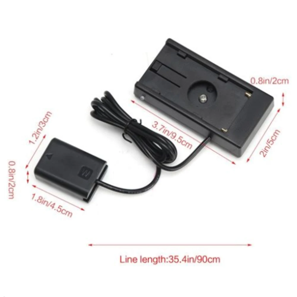 

Portable Mount Plate Accessories Flexible Cable Connector Universal Camera Power Supply Kit Dummy Battery NP-F970 To NP-FW50