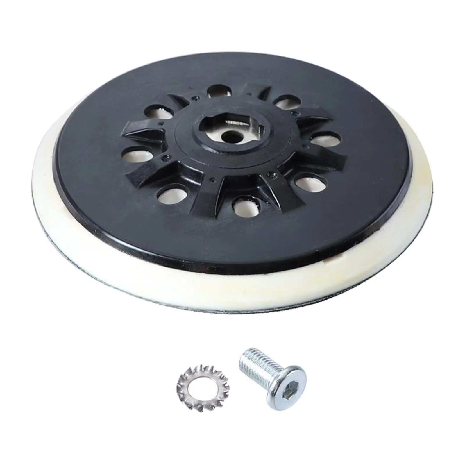 

150mm Diameter Rubber Backing Pad with 8mm Arbor for Sanding Sander Discs