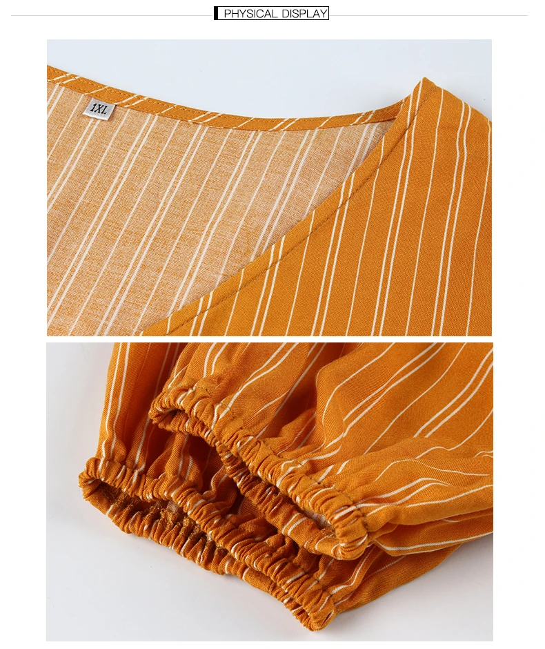 

2021 Spring summer Woman T-shirts Long sleeve plus size Cardigan Solid Striped fashion sexy Bandage blouses & shirts oversize