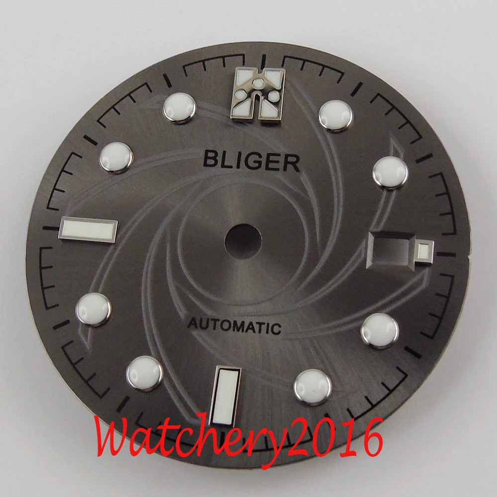 

31mm Watch Bliger Dial fit 2836 2824 2813 3804 Miyota 82 Series movement