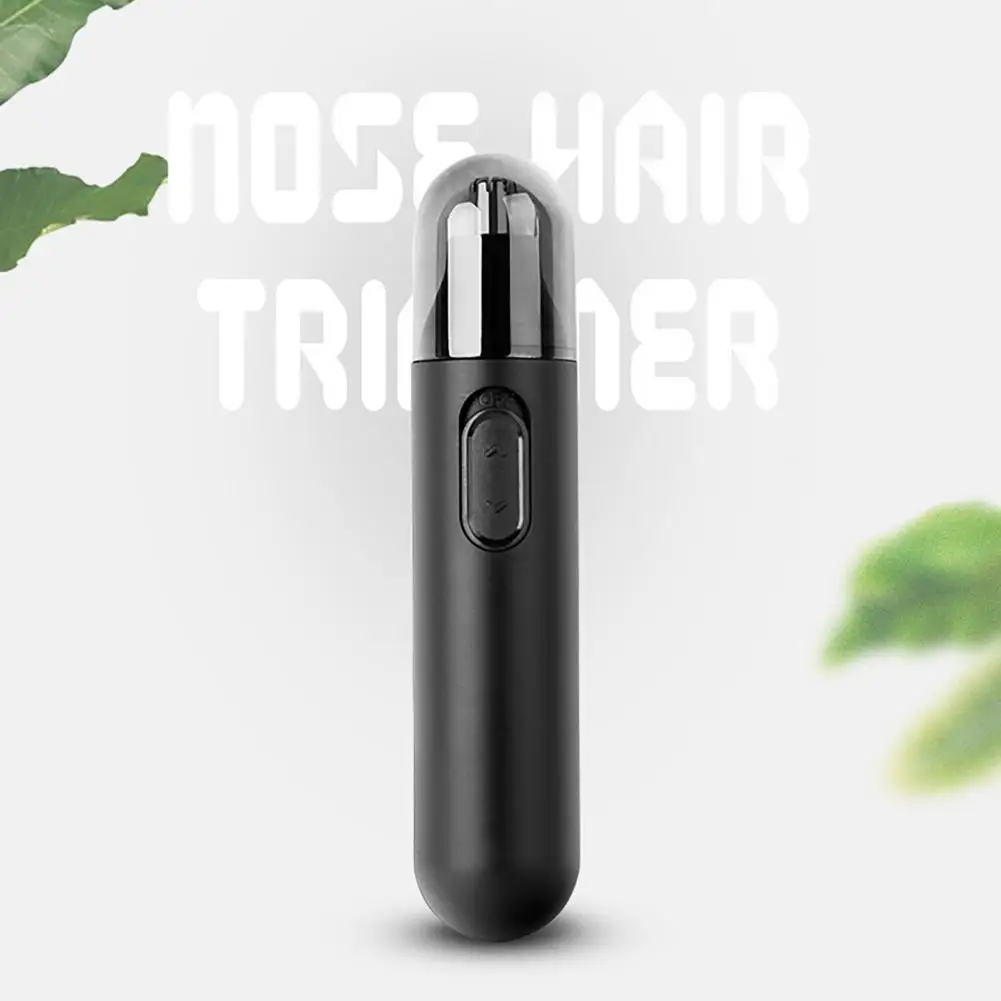 

Удобный Легкий высокоскоростной Электрический триммер для волос в носу портативный безболезненный триммер для волос в носу унисекс