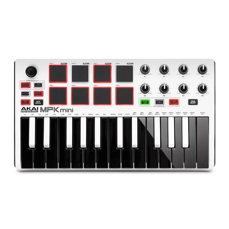 

Akai mpk Mini MK2 MIDI Controller/MIDI Keyboard
