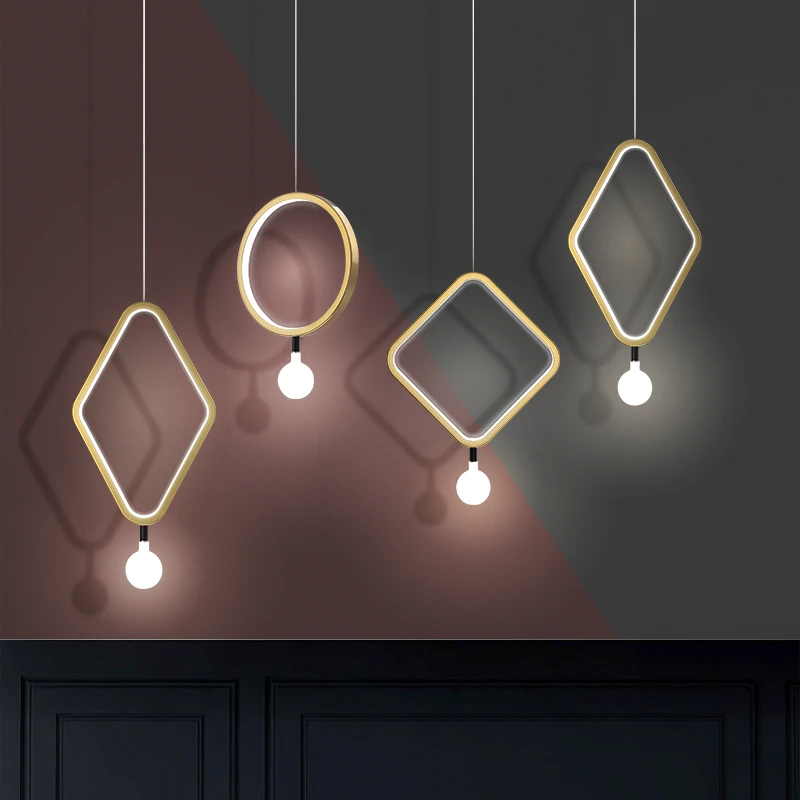 Современный подвесной светильник для кухни прикроватная подвеска светодиодный