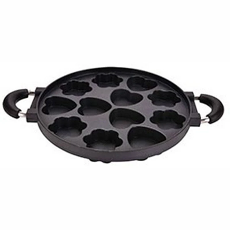 

Fancy Cakes mold Cast Iron pan non-stick Kitchen Cast Iron Cake Pan cake baking DIY Mold Pot Cookware