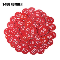 1 100 engraved number discs table tags restaurant apparel try management listing number sorting garment tags