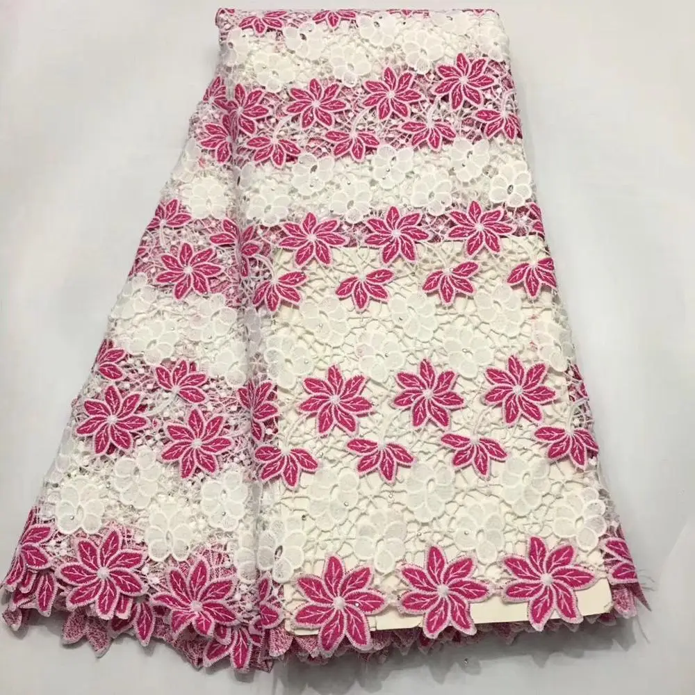 Новинка 2019 африканская швейцарская вуаль ручной работы кружевная ткань высокое