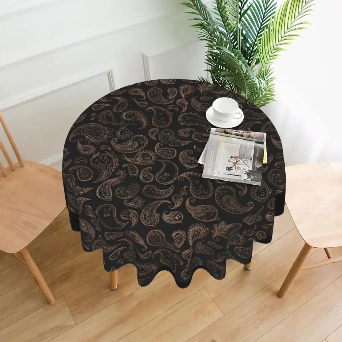 

Spooky Tablecloth Restaurant Polyester Table Cover Waterproof Cheap Protector Custom Table Cloth