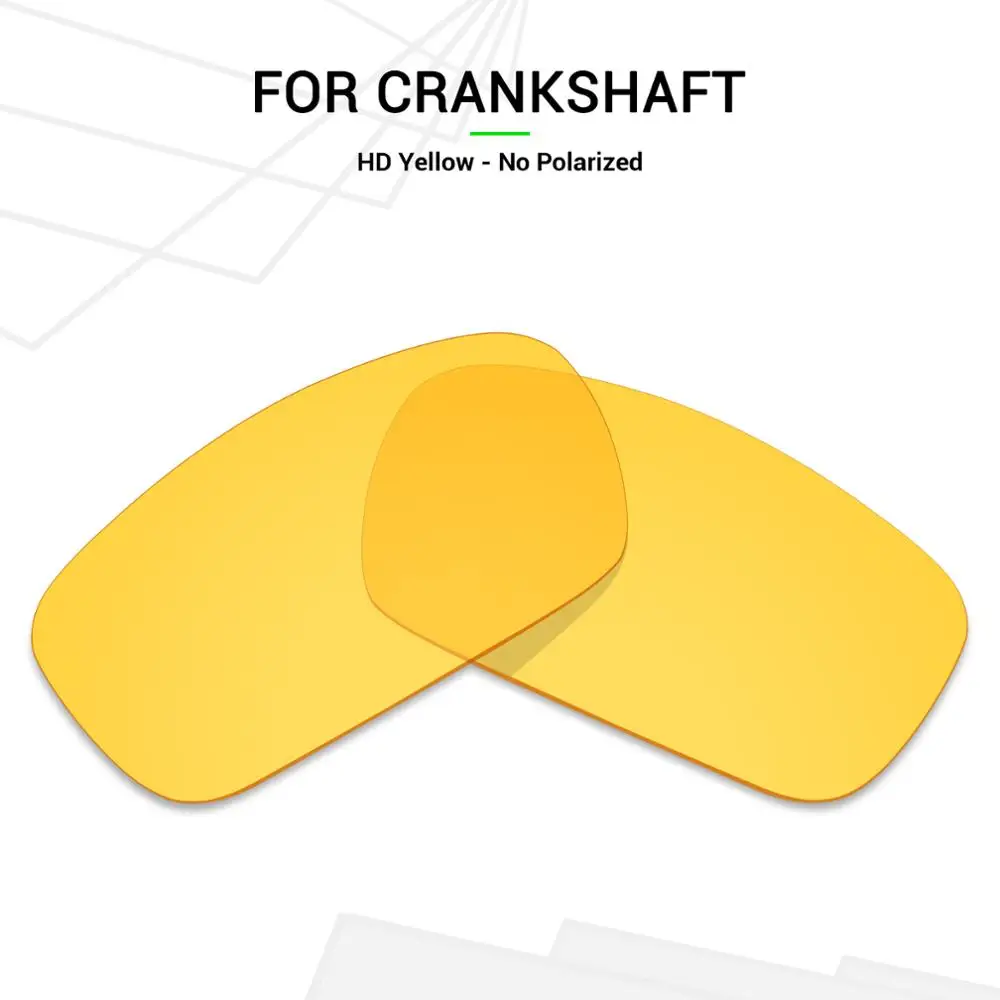 

Сменные линзы SNARK для Oakley, коленчатые солнцезащитные очки, HD, желтые