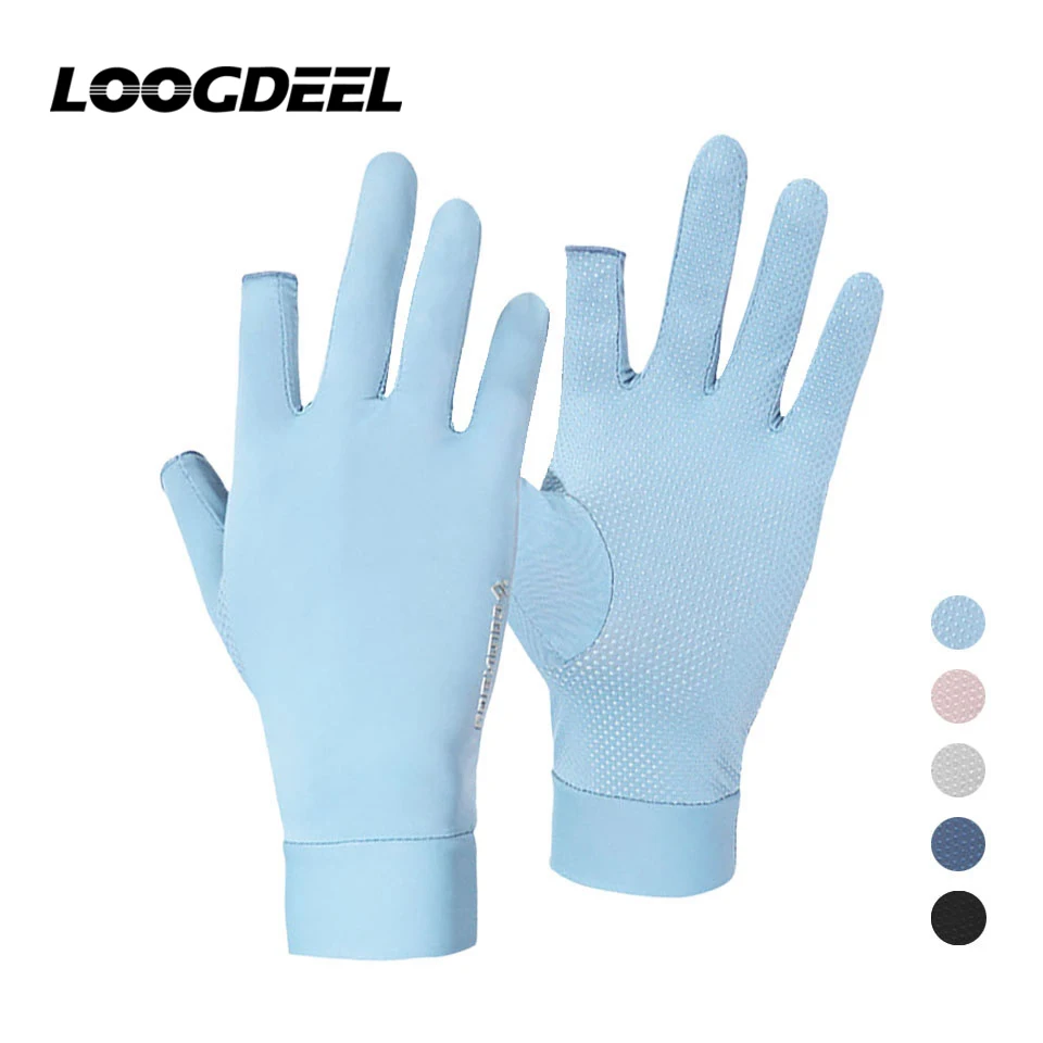 

Велосипедные перчатки с защитой от солнца, из вискозы, с защитой от УФ-лучей