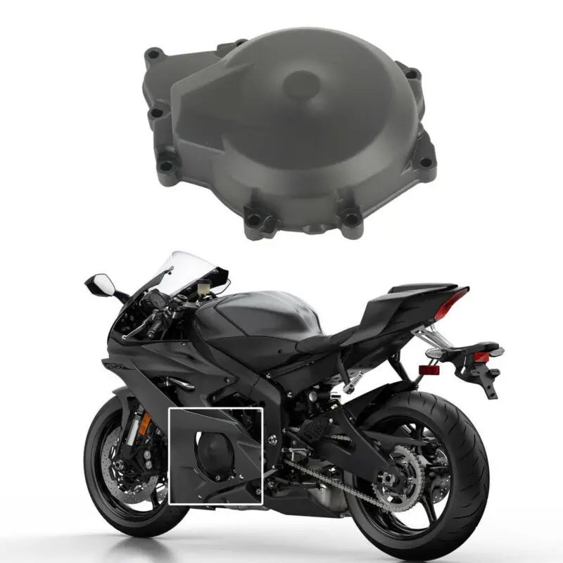 

Мотоцикл левый двигатель статор Крышка картера для YAMAHA YZF R6 YZF-R6 2006-2019
