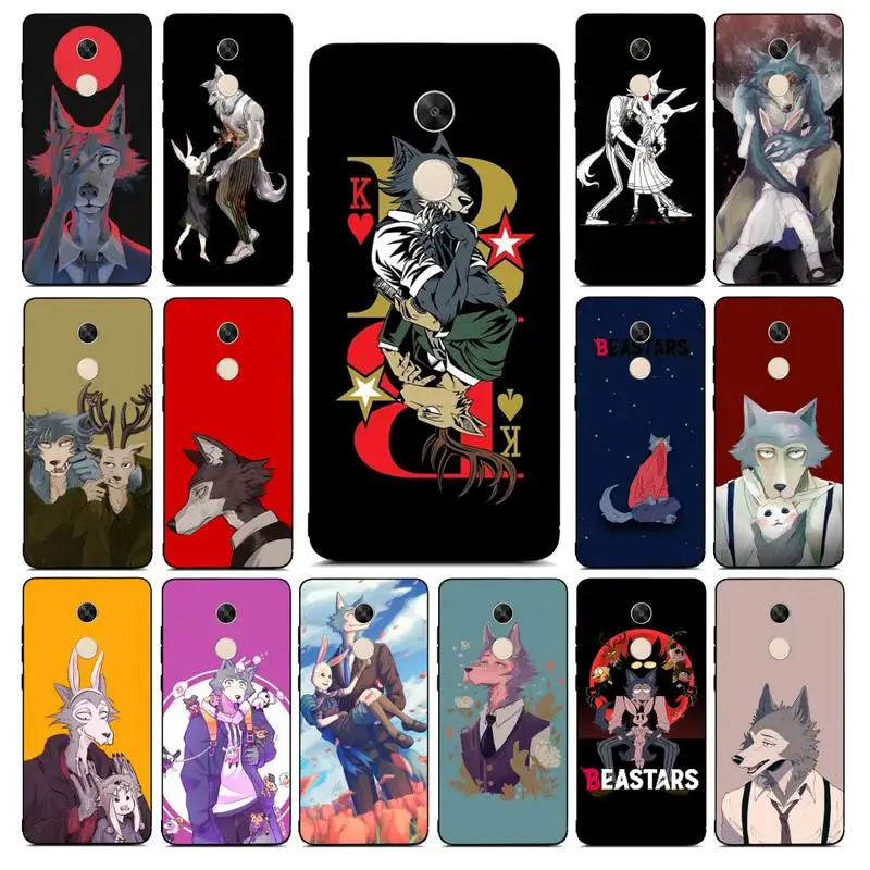 

MaiYaCa Anime BEASTARS Phone Case for Redmi Note 4 5 6 8 9 pro Max 4X 5A 9S case